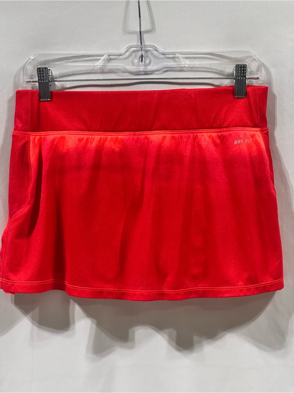 Nike Dri-FIT Women’s Athletic Tennis Golf Skort Bright Coral Orange Size Medium - Picture 2 of 12